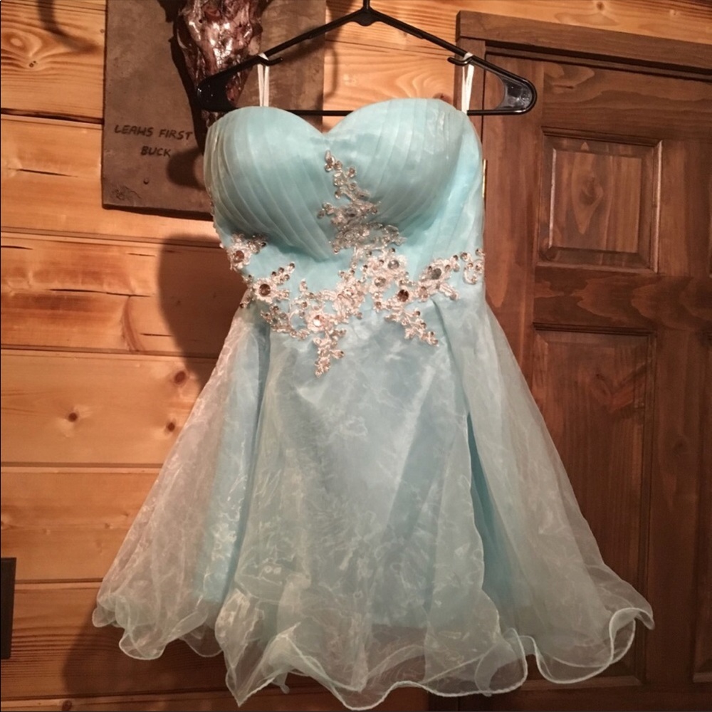 Fun and flirty formal dress.